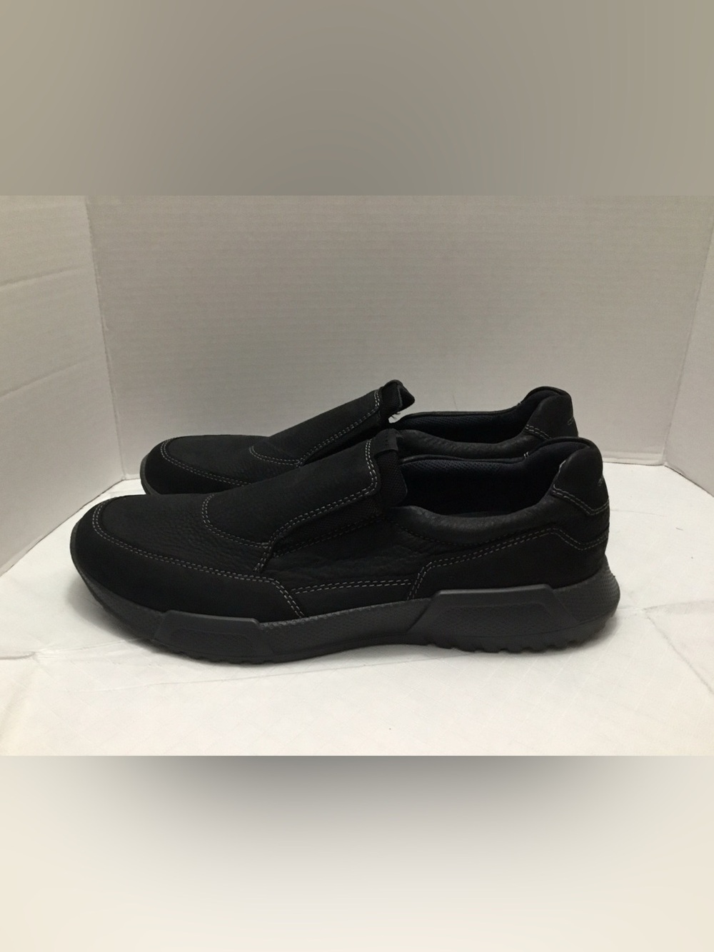 Men's Slip-On ECCO Casual Sneakers - Black size 12